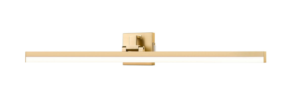 Barre d'éclairage de salle de bain Liam Or moderne, 40" – Z-Lite