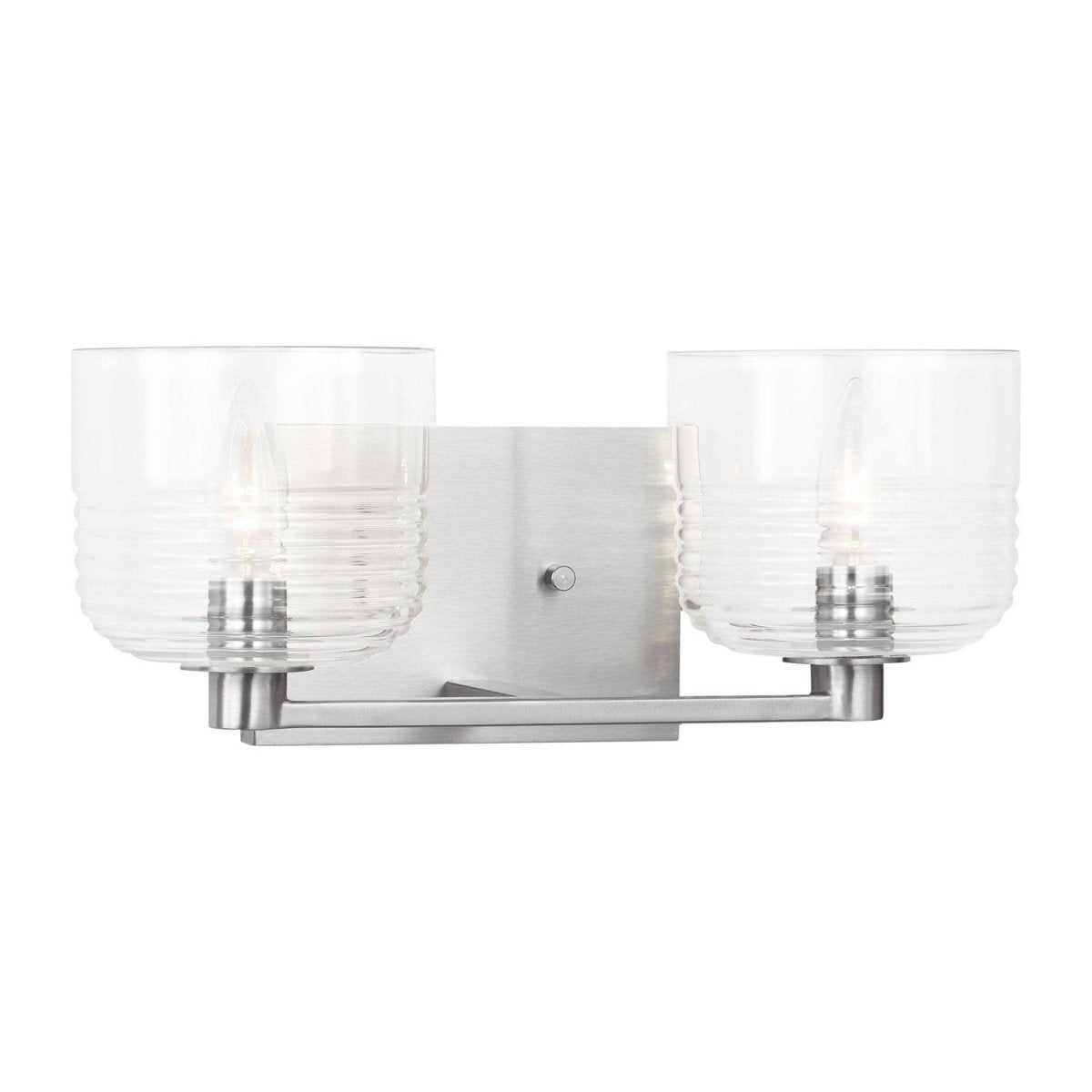 Luminaire de vanité Lochdale - Nickel brossé 14 3/4" by Visual Comfort Studio | Luminaires & cie