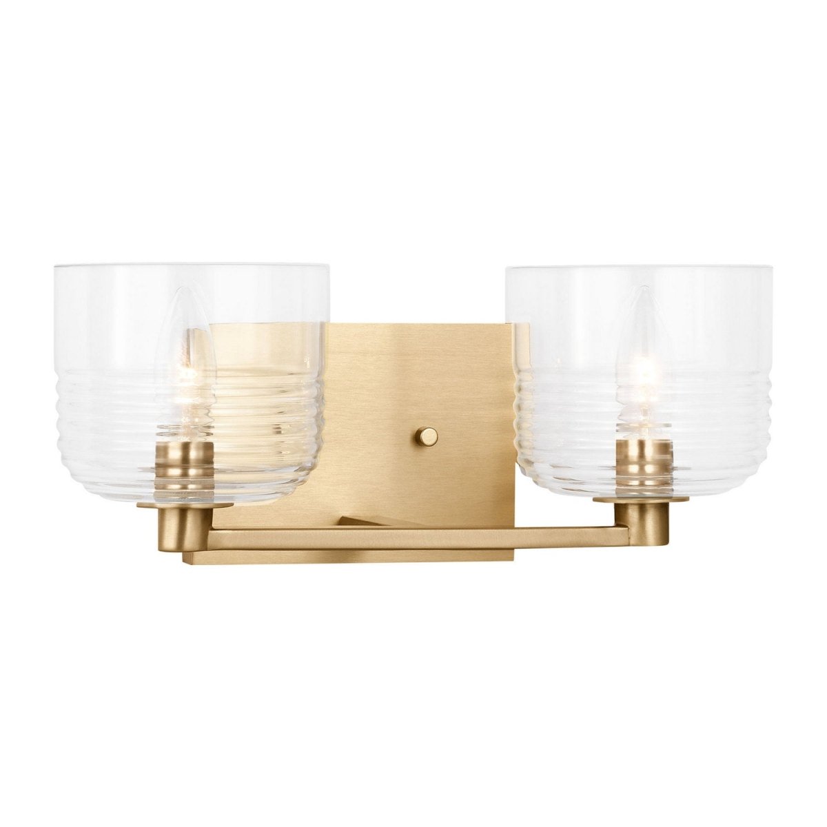 Luminaire de vanité Lochdale - Laiton satiné 14 3/4" by Visual Comfort Studio | Luminaires & cie