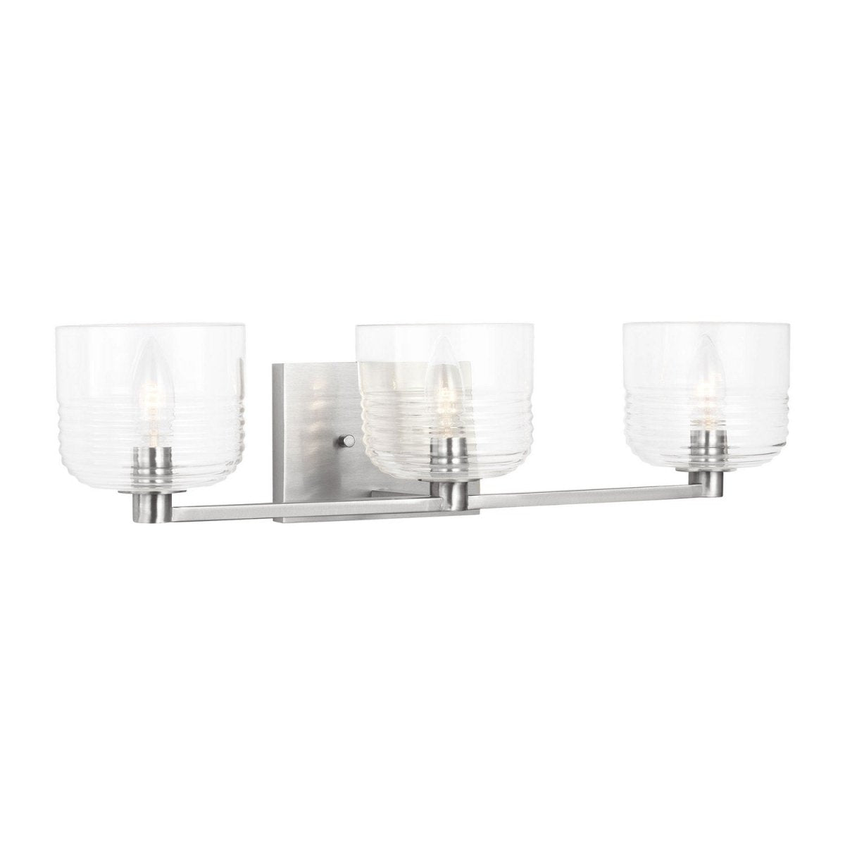 Luminaire de vanité Lochdale - Nickel brossé 24 1/4" by Visual Comfort Studio | Luminaires & cie