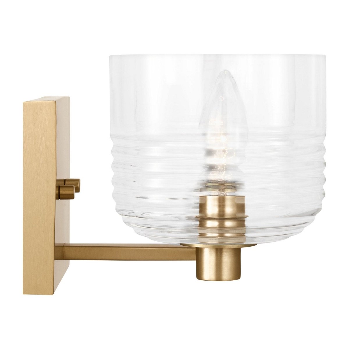 Luminaire de vanité Lochdale - Laiton satiné 33 5/8" by Visual Comfort Studio | Luminaires & cie