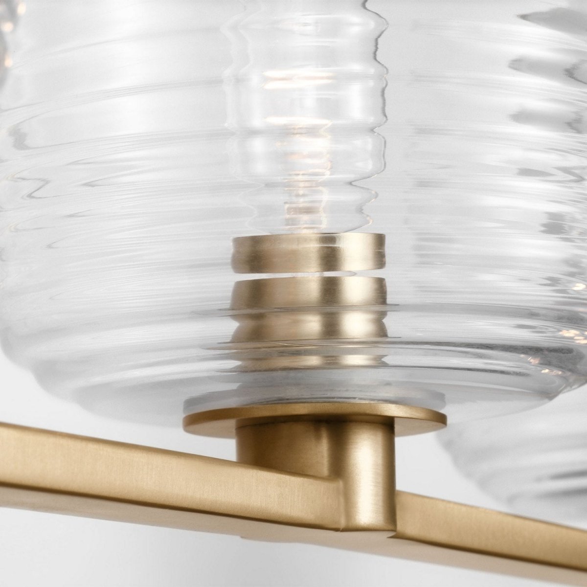 Luminaire de vanité Lochdale - Laiton satiné 33 5/8" by Visual Comfort Studio | Luminaires & cie