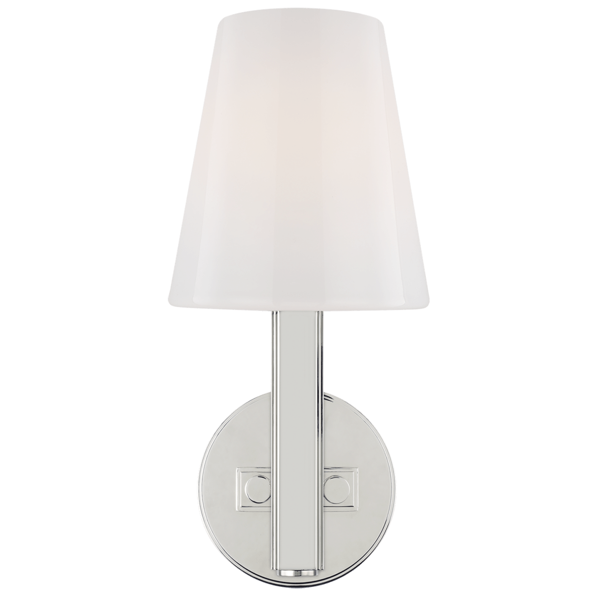 Luminaire de vanité Logan - Nickel poli 5" by Visual Comfort Studio | Luminaires & cie