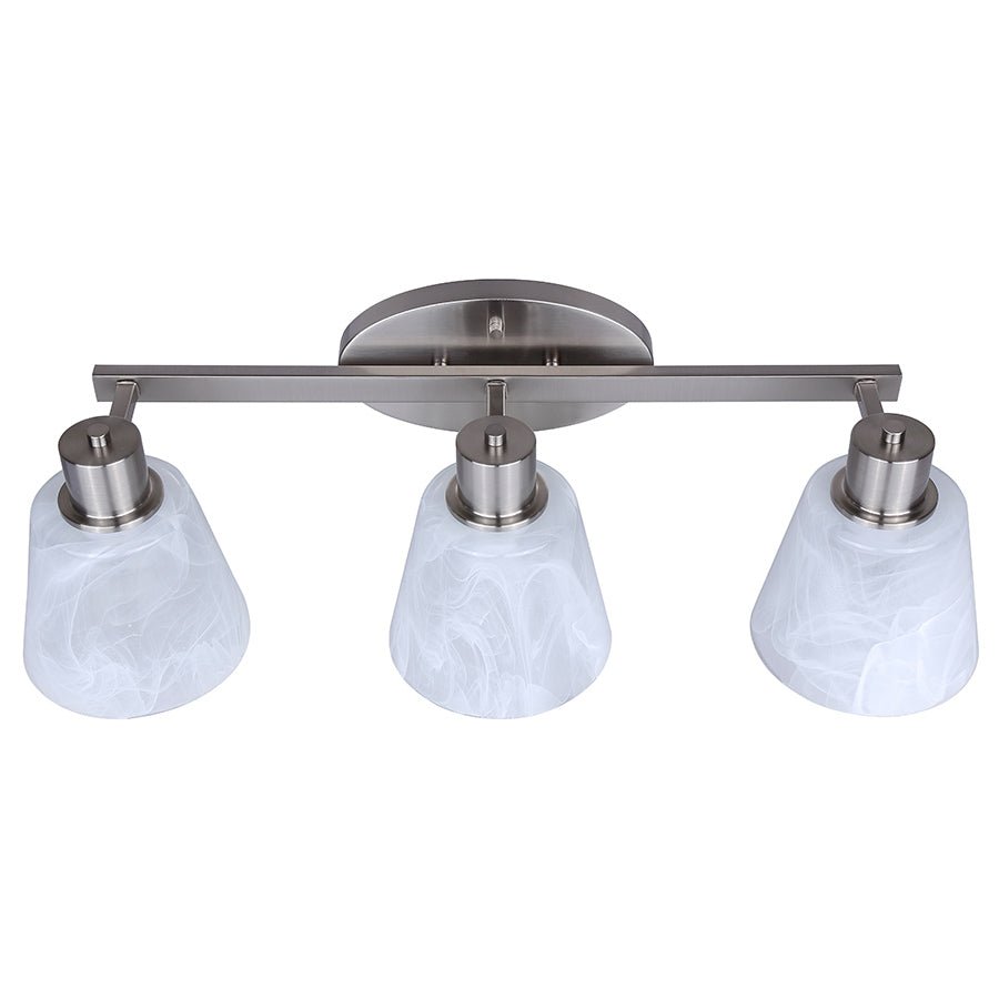 Luminaire de vanité Luelle - Nickel brossé 25" by Canarm | Luminaires & cie