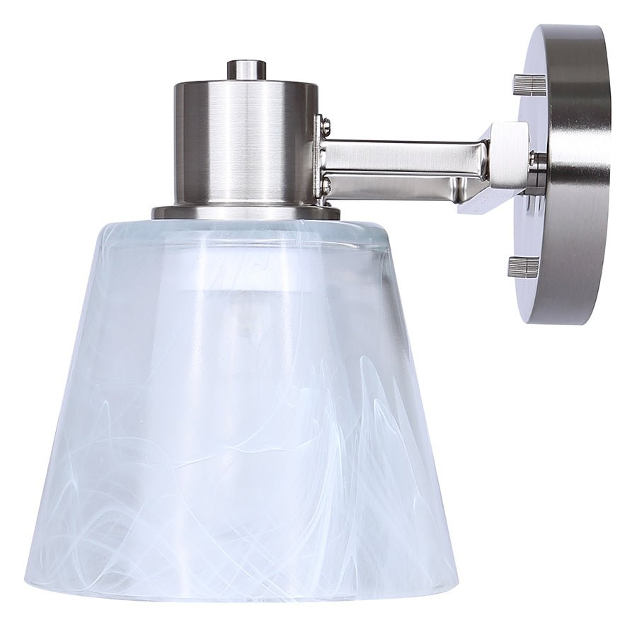 Luminaire de vanité Luelle - Nickel brossé 25" by Canarm | Luminaires & cie