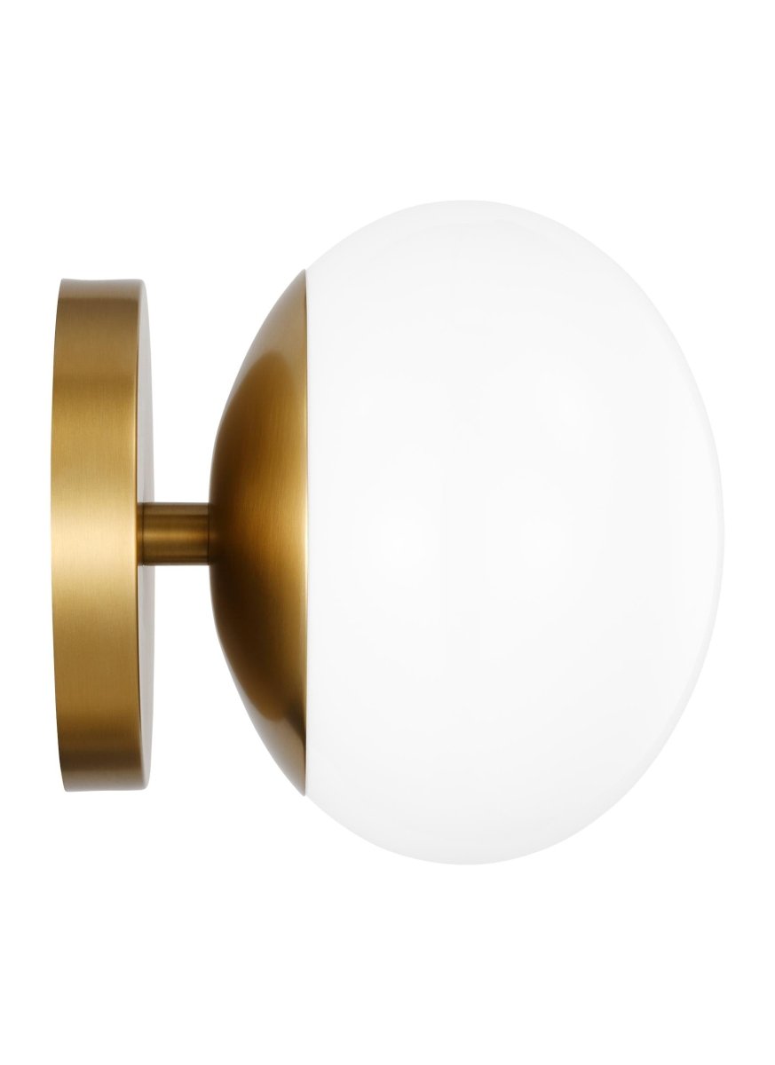 Luminaire de vanité Lune - Laiton brûlé 6 1/2" by Visual Comfort Studio | Luminaires & cie