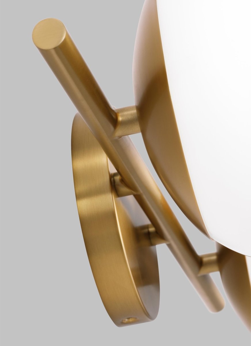 Luminaire de vanité Lune - Laiton brûlé 17 7/8" by Visual Comfort Studio | Luminaires & cie