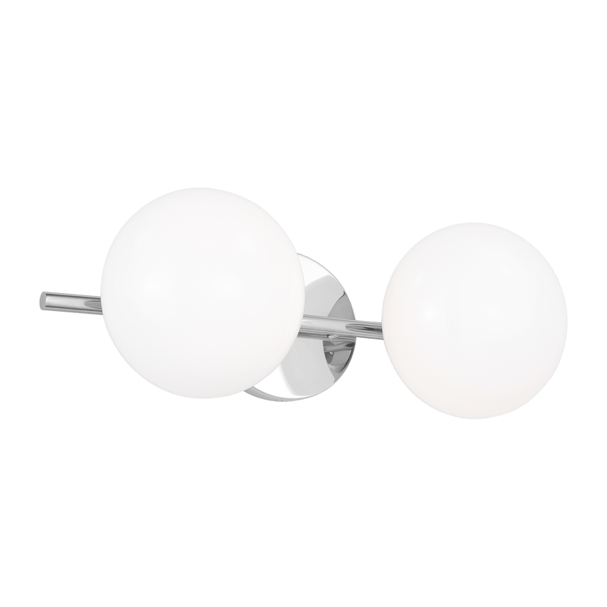 Luminaire de vanité Lune - Chrome 17 7/8" by Visual Comfort Studio | Luminaires & cie