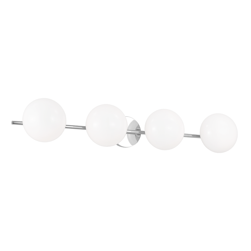 Luminaire de vanité Lune - Chrome 37 3/8" by Visual Comfort Studio | Luminaires & cie
