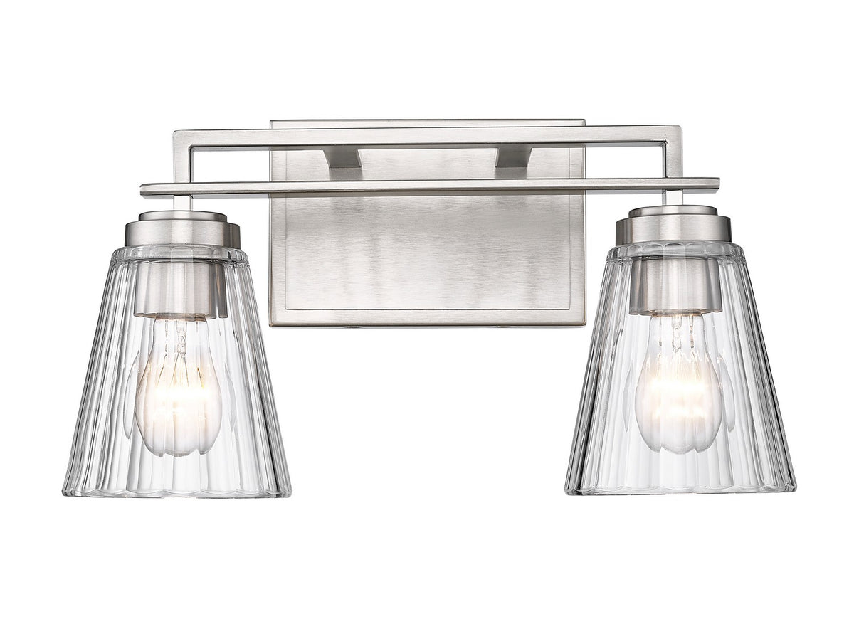 Luminaire de vanité Lyna Nickel brossé, 16" – Z-Lite
