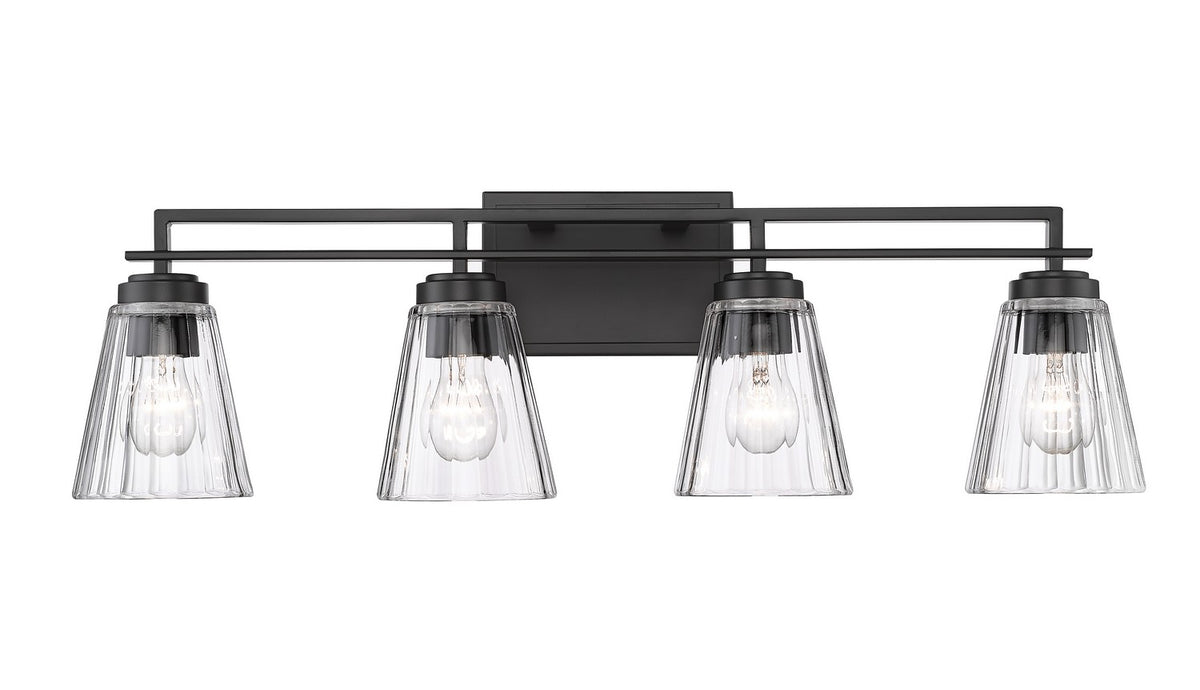 Luminaire de vanité Lyna Noir mat, 30 1/2" – Z-Lite