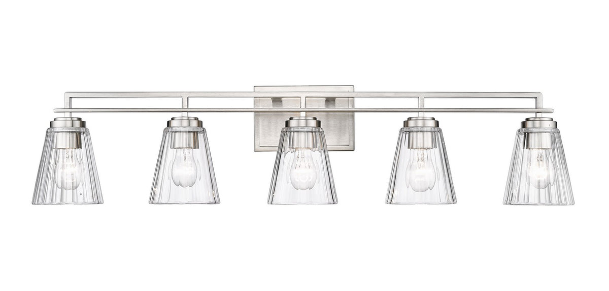 Luminaire de vanité Lyna Nickel brossé, 38 3/4" – Z-Lite