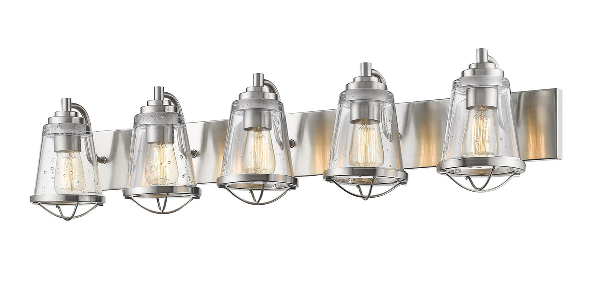 Luminaire de vanité Mariner Nickel brossé, 40" – Z-Lite