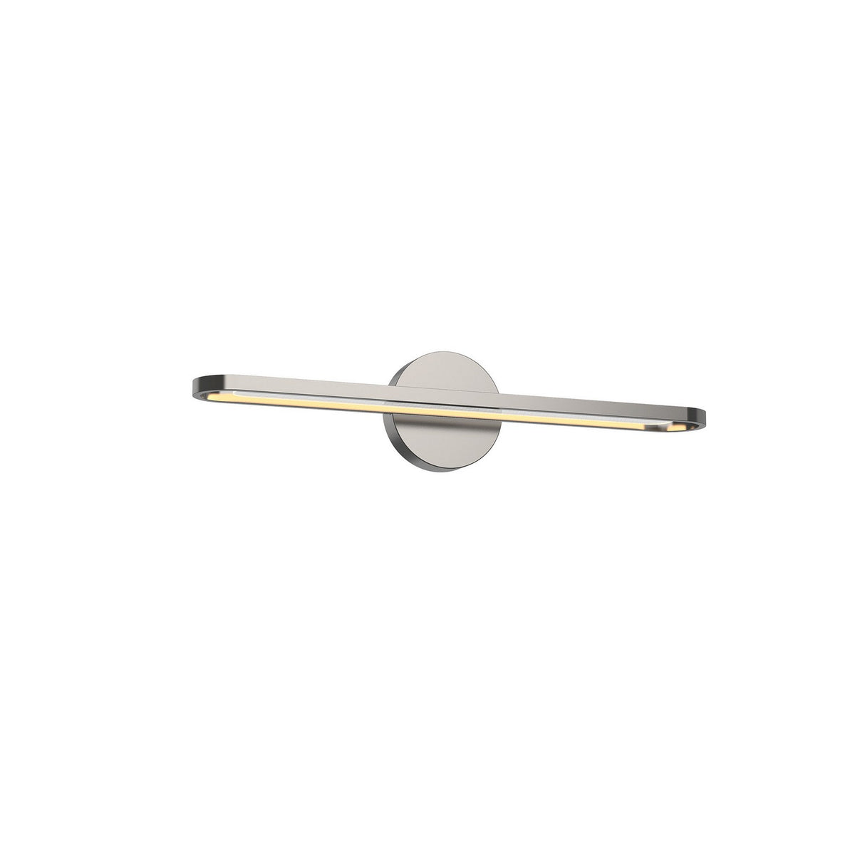 Barre d'éclairage de salle de bain Marlon Nickel brossé, 23 1/4" – Kuzco Lighting