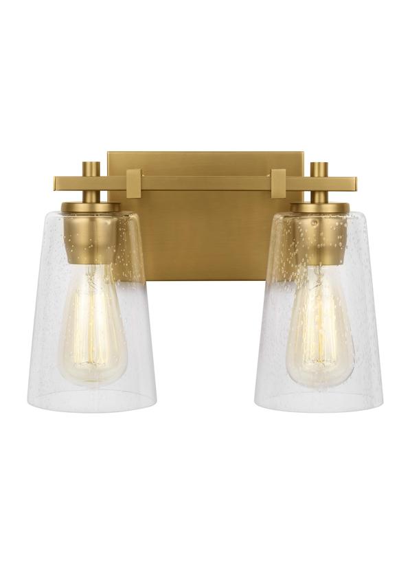 Luminaire de vanité Mercer - Laiton brûlé 12 1/2" by Visual Comfort Studio | Luminaires & cie