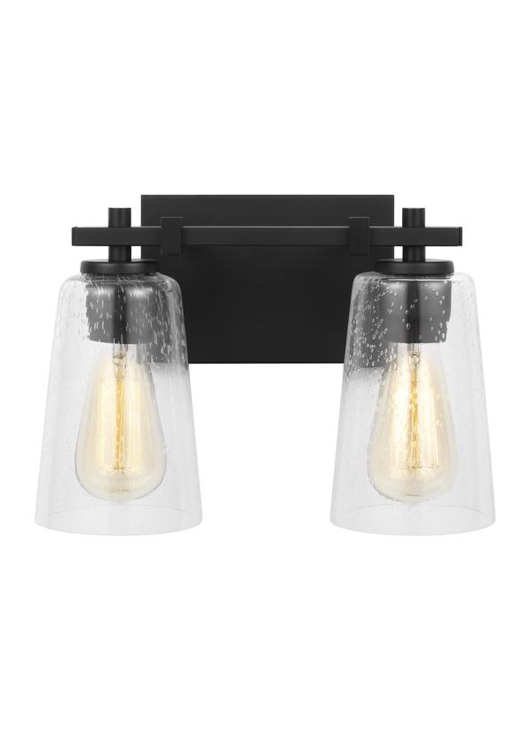 Luminaire de vanité Mercer - Noir de minuit 12 1/2" by Visual Comfort Studio | Luminaires & cie
