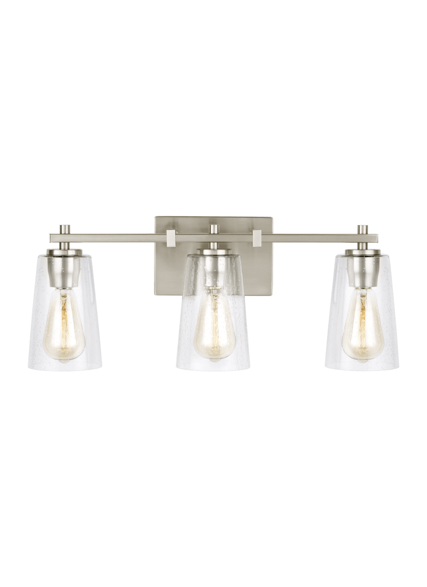 Luminaire de vanité Mercer - Nickel en satin 21 1/2" by Visual Comfort Studio | Luminaires & cie