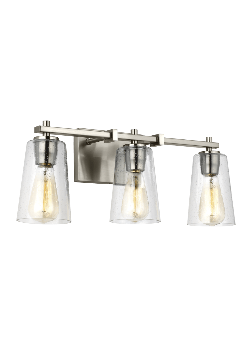 Luminaire de vanité Mercer - Nickel en satin 21 1/2" by Visual Comfort Studio | Luminaires & cie