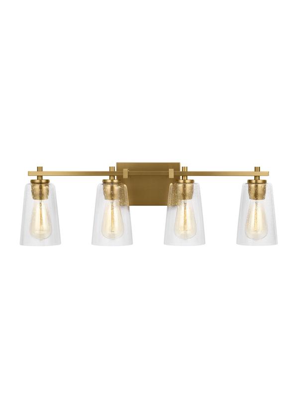Luminaire de vanité Mercer - Laiton brûlé 28 5/8" by Visual Comfort Studio | Luminaires & cie
