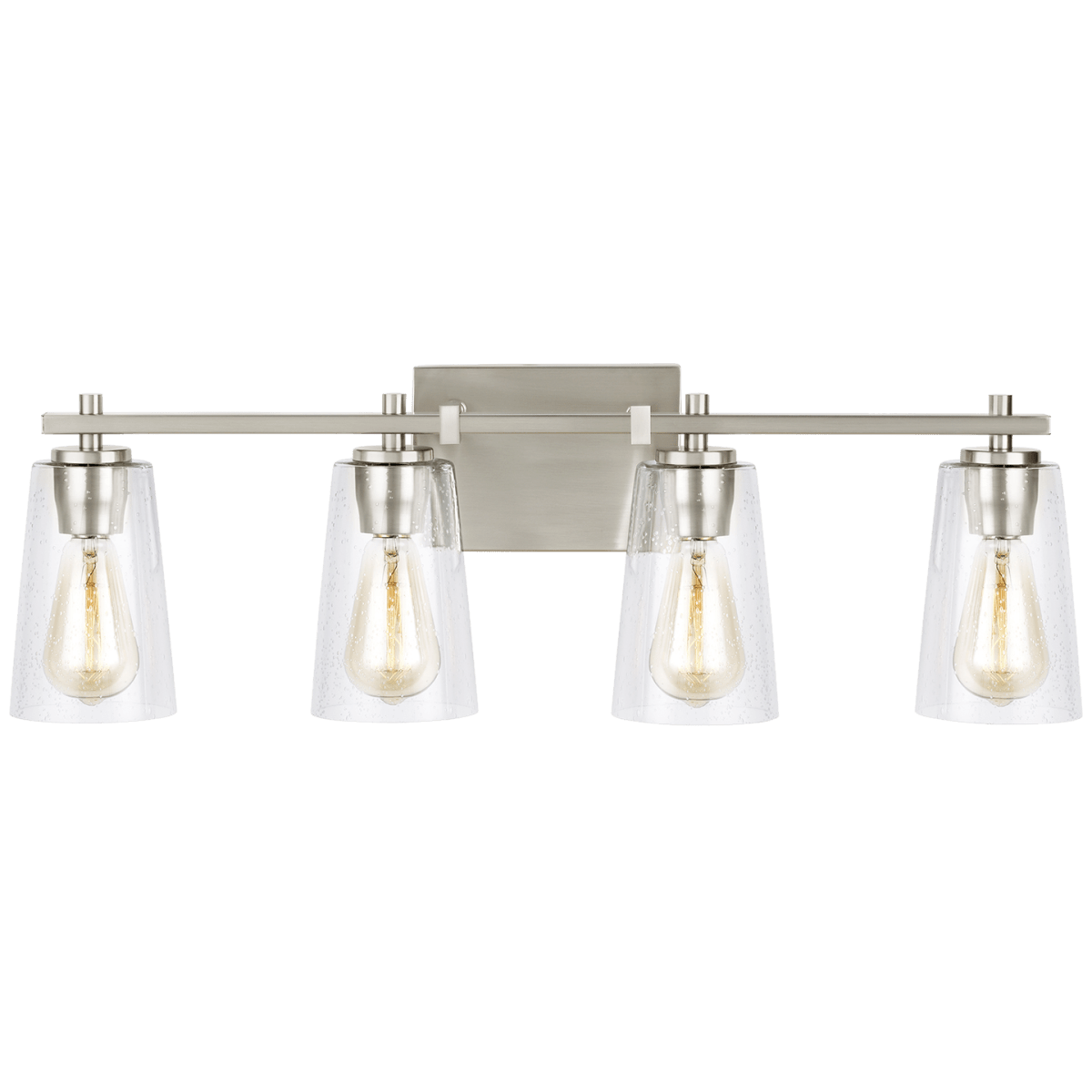 Luminaire de vanité Mercer - Nickel en satin 28 5/8" by Visual Comfort Studio | Luminaires & cie