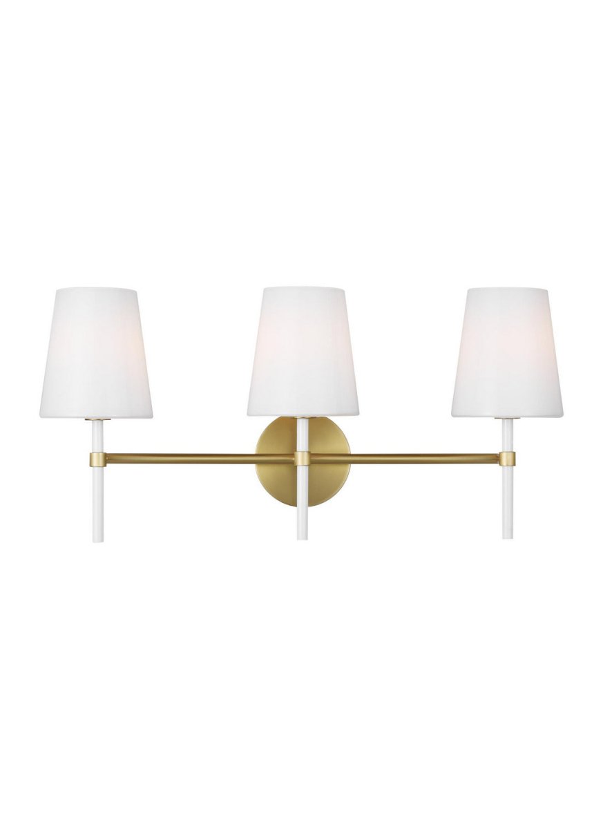 Luminaire de vanité Monroe - Laiton bruni by Visual Comfort Studio | Luminaires & cie