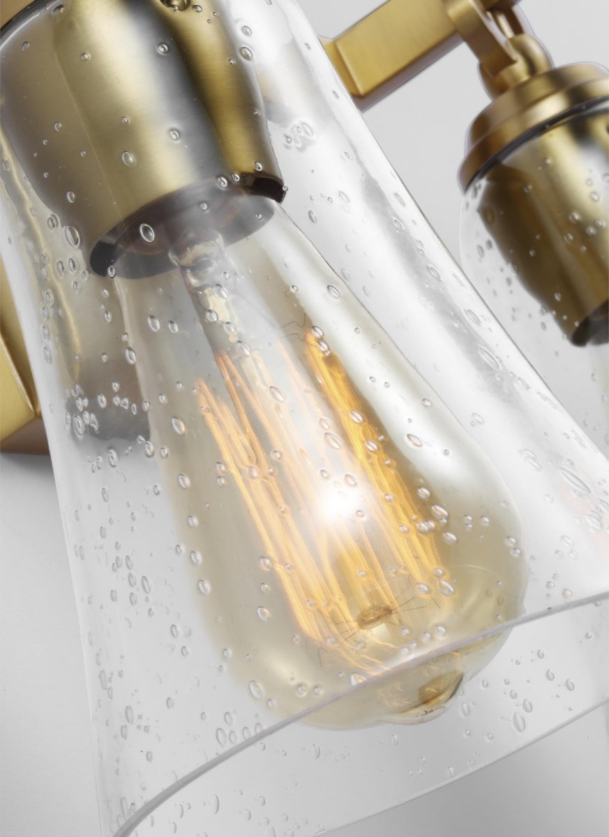 Luminaire de vanité Monterro - Laiton brûlé 13 1/2" by Visual Comfort Studio | Luminaires & cie