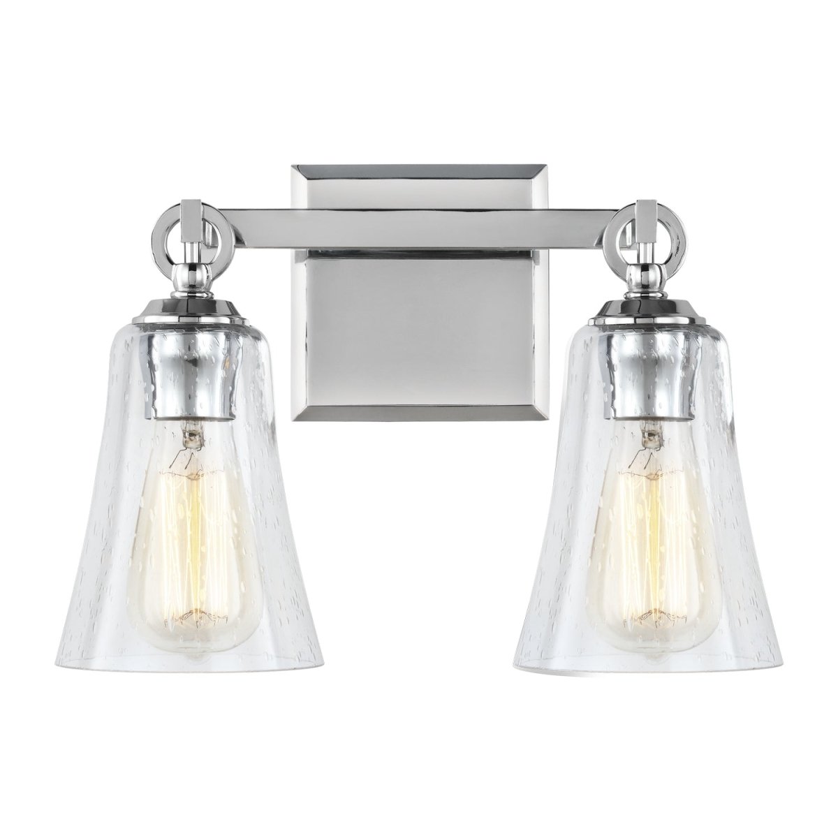 Luminaire de vanité Monterro - Chrome 13 1/2" by Visual Comfort Studio | Luminaires & cie