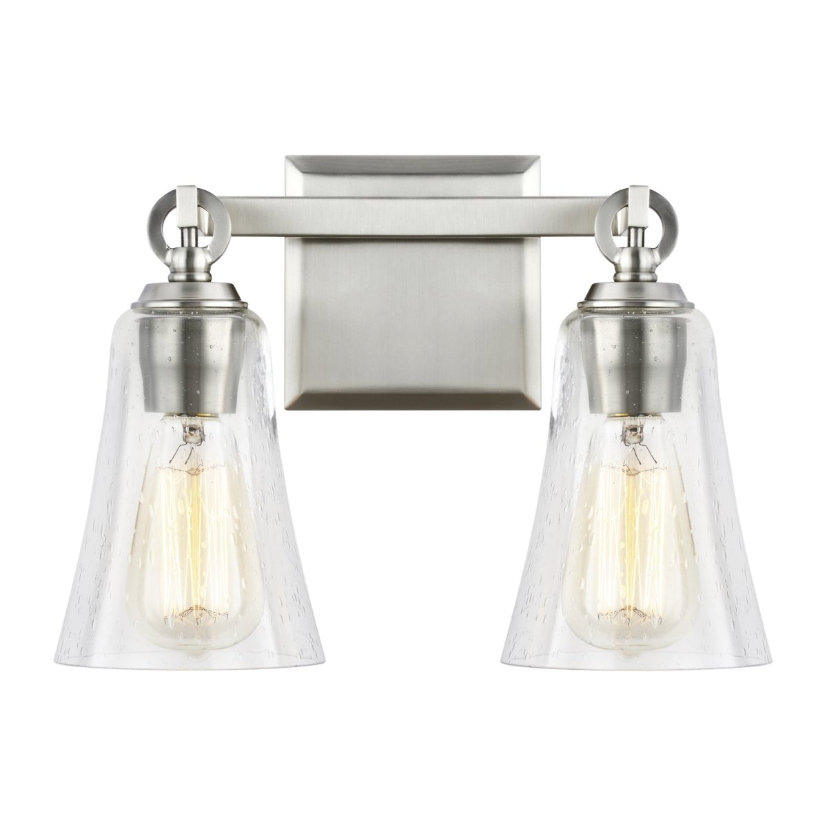 Luminaire de vanité Monterro - Nickel satiné 13 1/2" by Visual Comfort Studio | Luminaires & cie