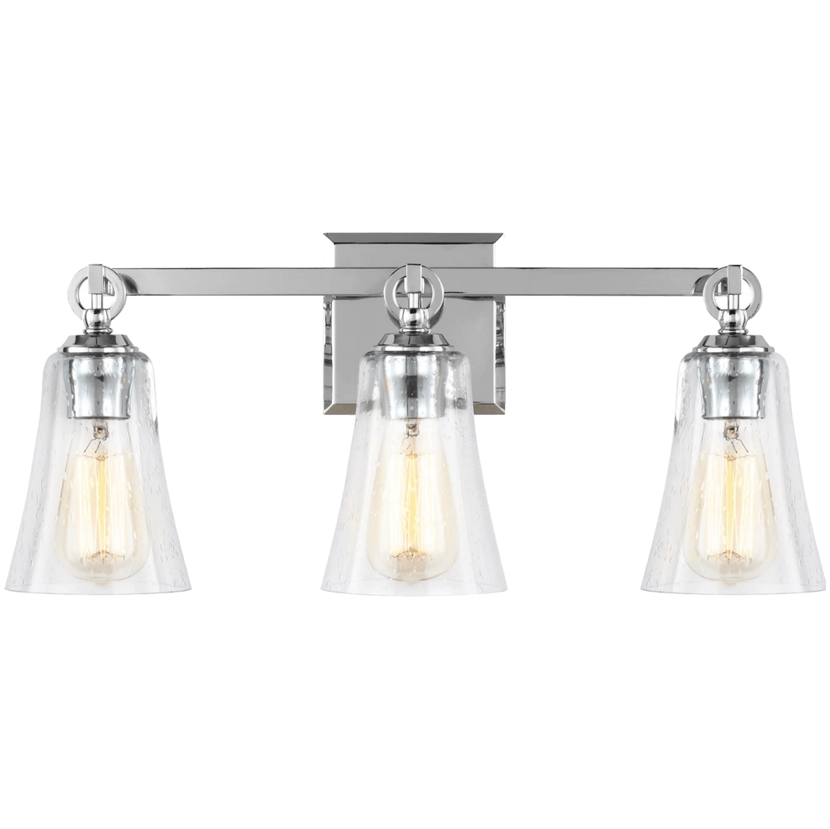 Luminaire de vanité Monterro - Chrome 21 3/4" by Visual Comfort Studio | Luminaires & cie