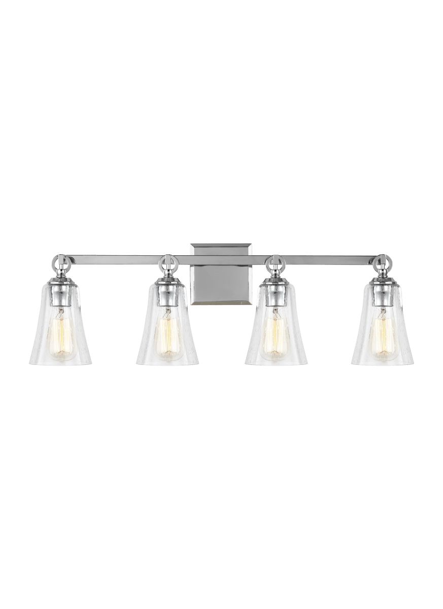 Luminaire de vanité Monterro - Chrome 30 1/4" by Visual Comfort Studio | Luminaires & cie
