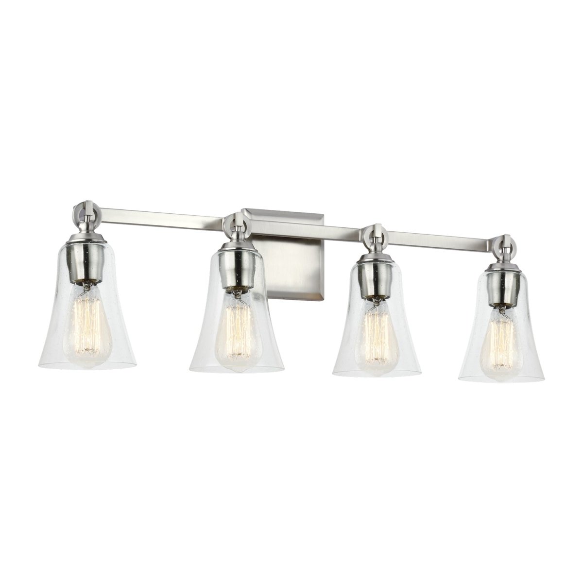 Luminaire de vanité Monterro - Nickel satiné 30 1/4" by Visual Comfort Studio | Luminaires & cie