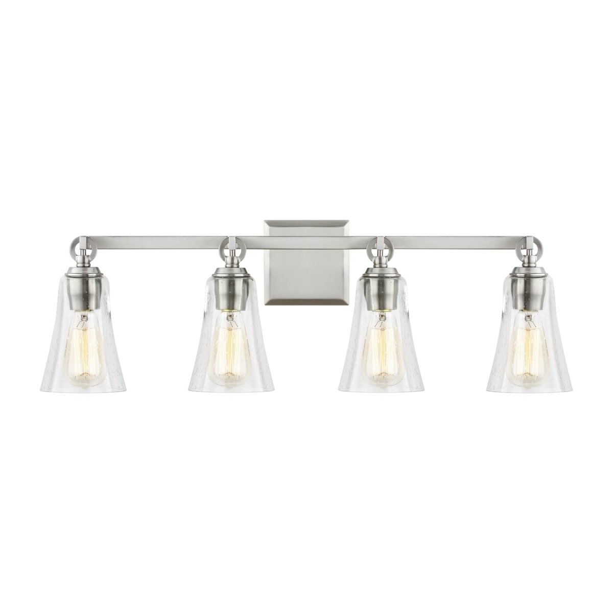 Luminaire de vanité Monterro - Nickel satiné 30 1/4" by Visual Comfort Studio | Luminaires & cie