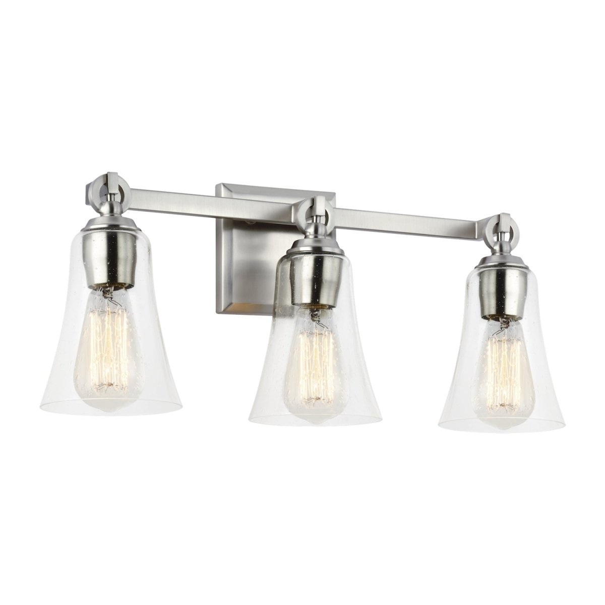 Luminaire de vanité Monterro - Nickel satiné 30 1/4" by Visual Comfort Studio | Luminaires & cie