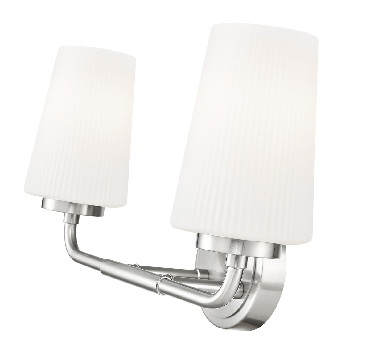 Luminaire de vanité Montford Nickel brossé, 16" – vue 4