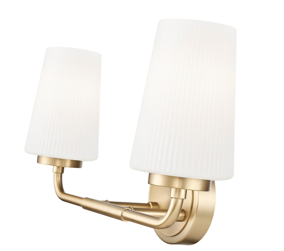 Luminaire de vanité Montford Or moderne, 16" – vue 4