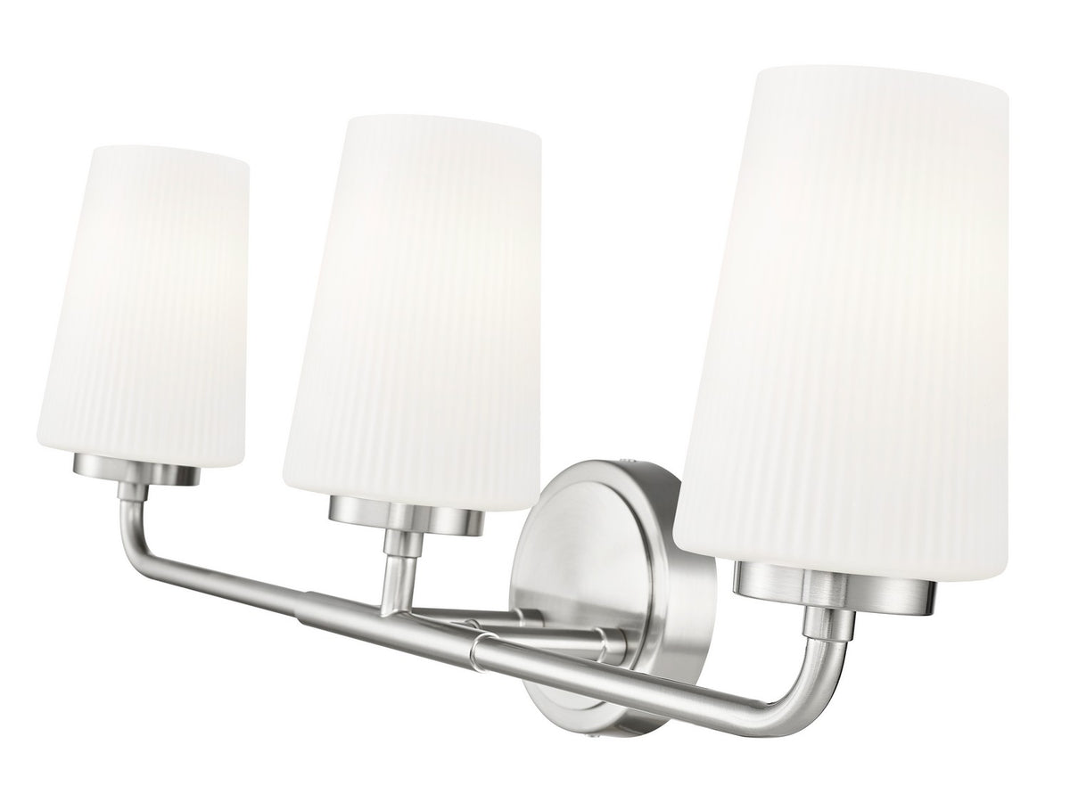 Luminaire de vanité Montford Nickel brossé, 24" – vue 4