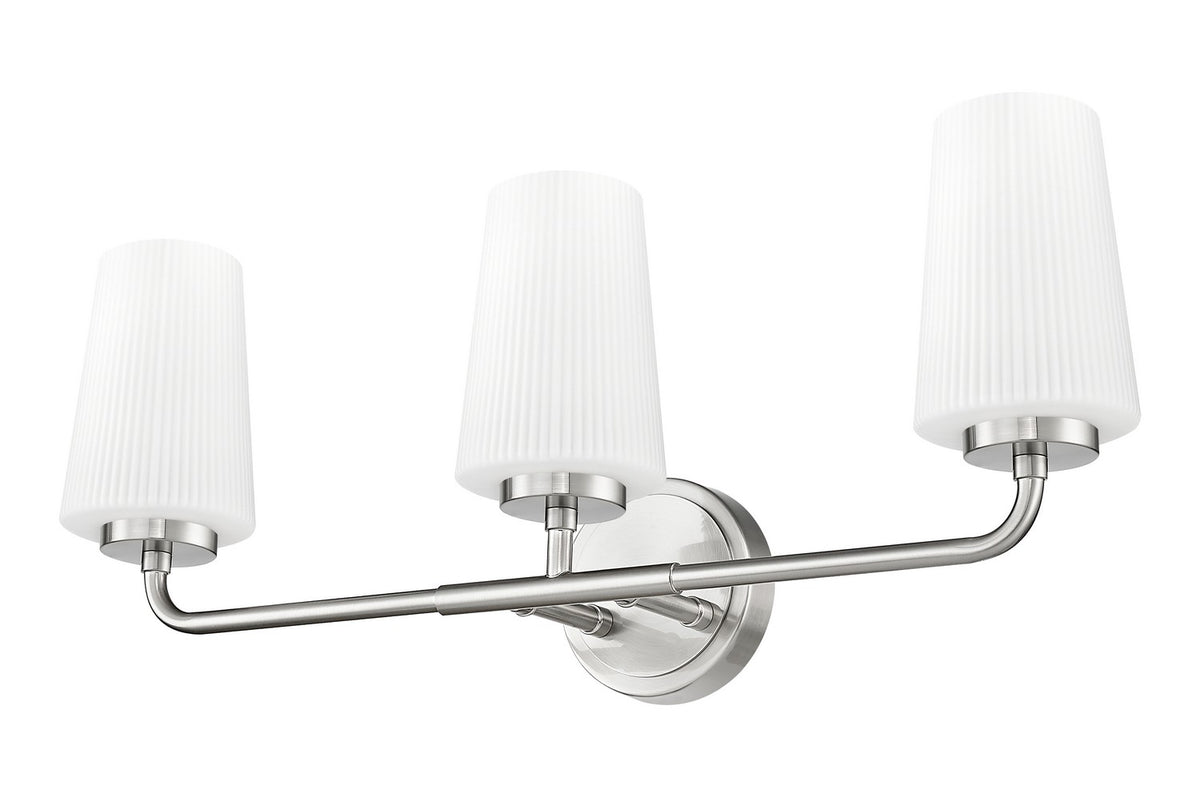 Luminaire de vanité Montford Nickel brossé, 24" – vue 5