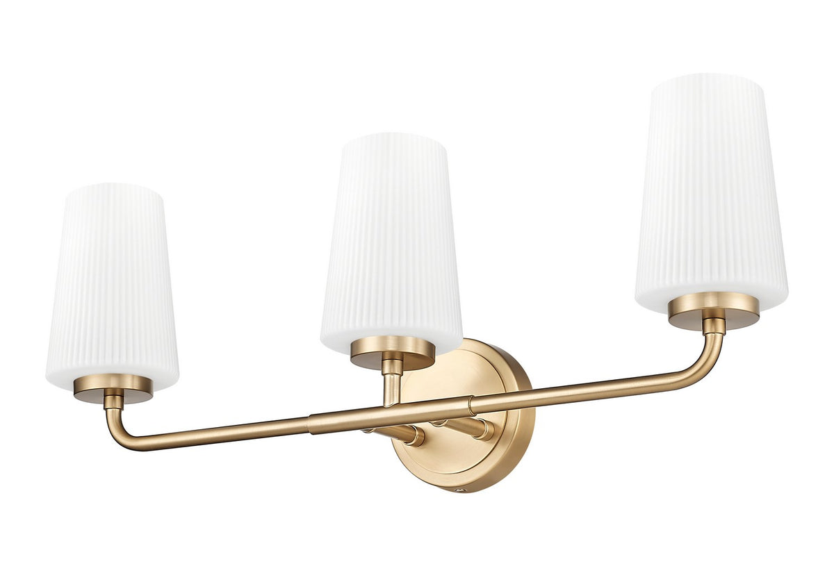 Luminaire de vanité Montford Or moderne, 24" – vue 5