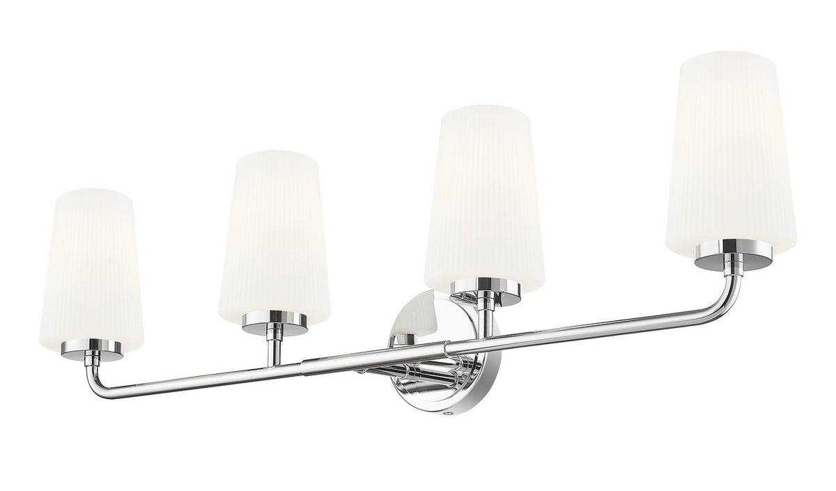 Luminaire de vanité Montford Chrome, 32" – vue 3