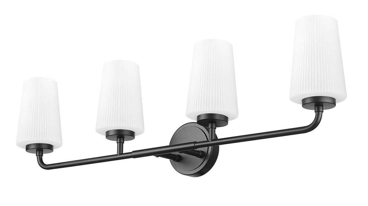 Luminaire de vanité Montford Noir mat, 32" – vue 5