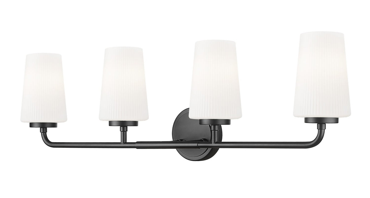 Luminaire de vanité Montford Noir mat, 32" – Z-Lite