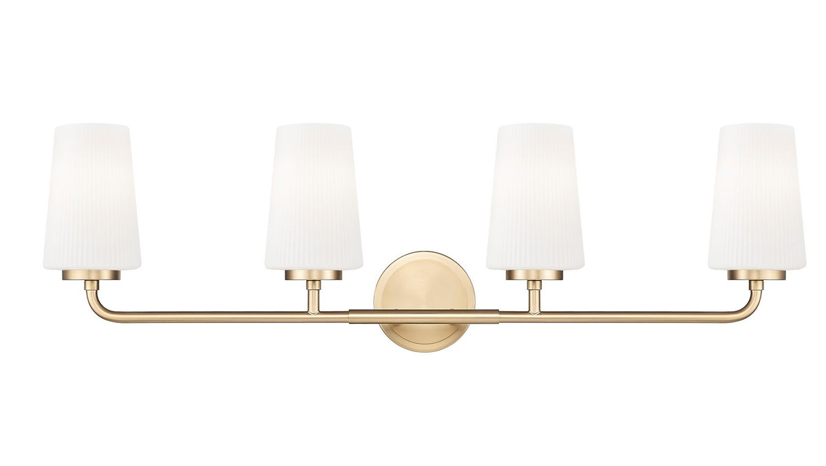 Luminaire de vanité Montford Or moderne, 32" – vue 2