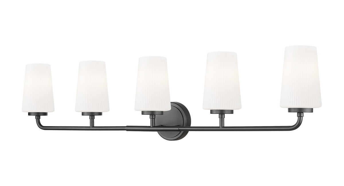 Luminaire de vanité Montford Noir mat, 40" – Z-Lite