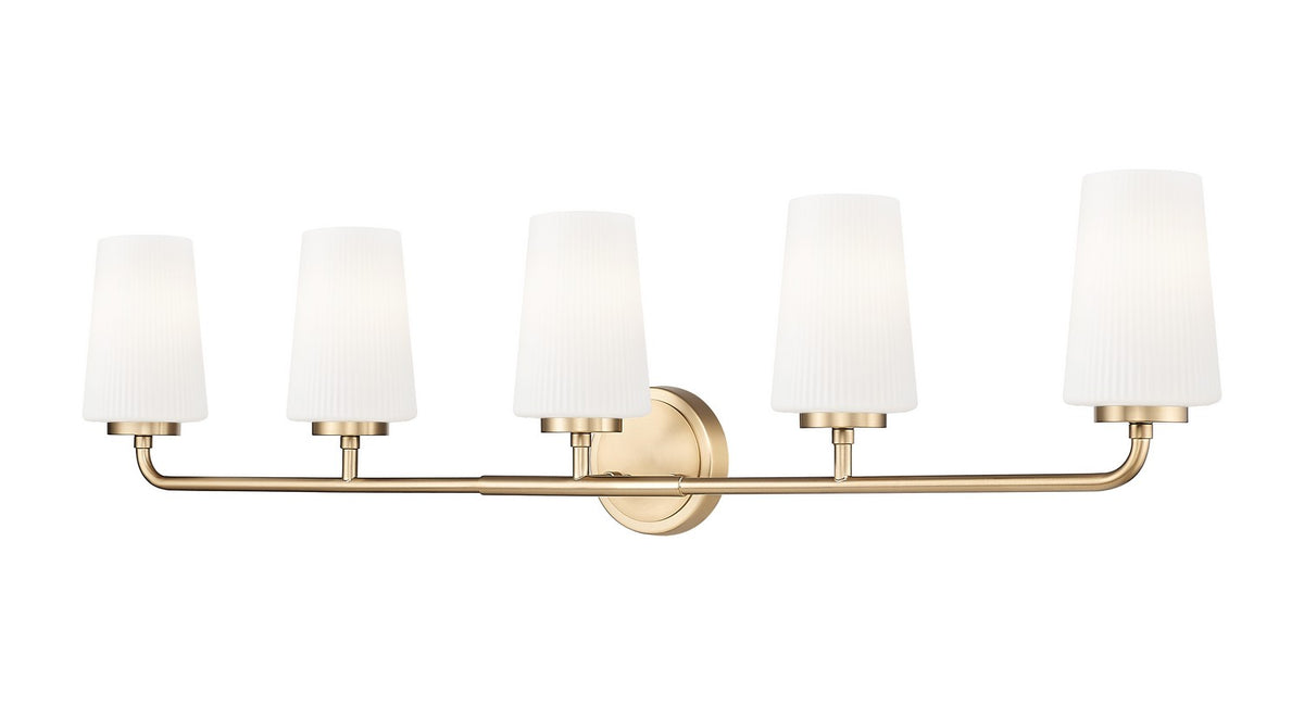Luminaire de vanité Montford Or moderne, 40" – Z-Lite
