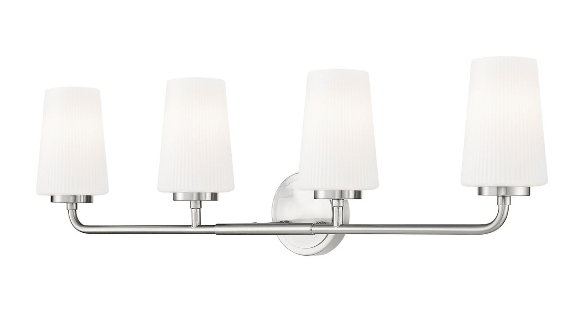 Luminaire de vanité Montford - Nickel brossé 32" by Z-Lite | Luminaires & cie