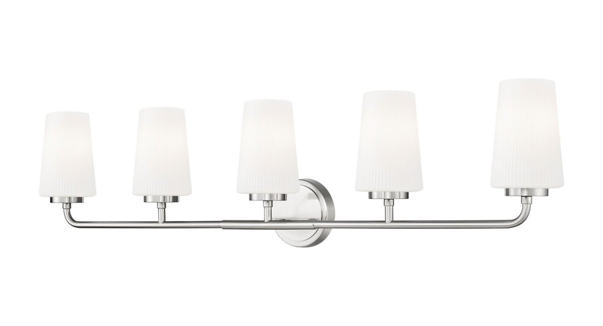 Luminaire de vanité Montford - Nickel brossé 40" by Z-Lite | Luminaires & cie