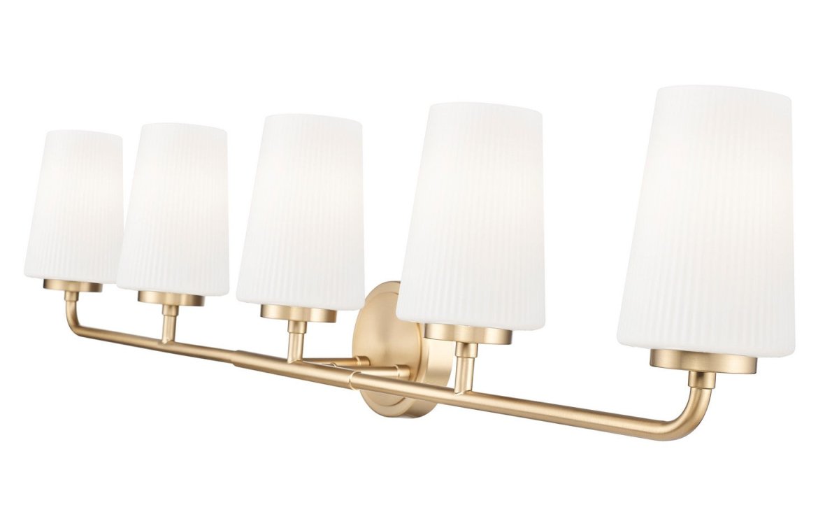 Luminaire de vanité Montford - Or moderne 40" by Z-Lite | Luminaires & cie