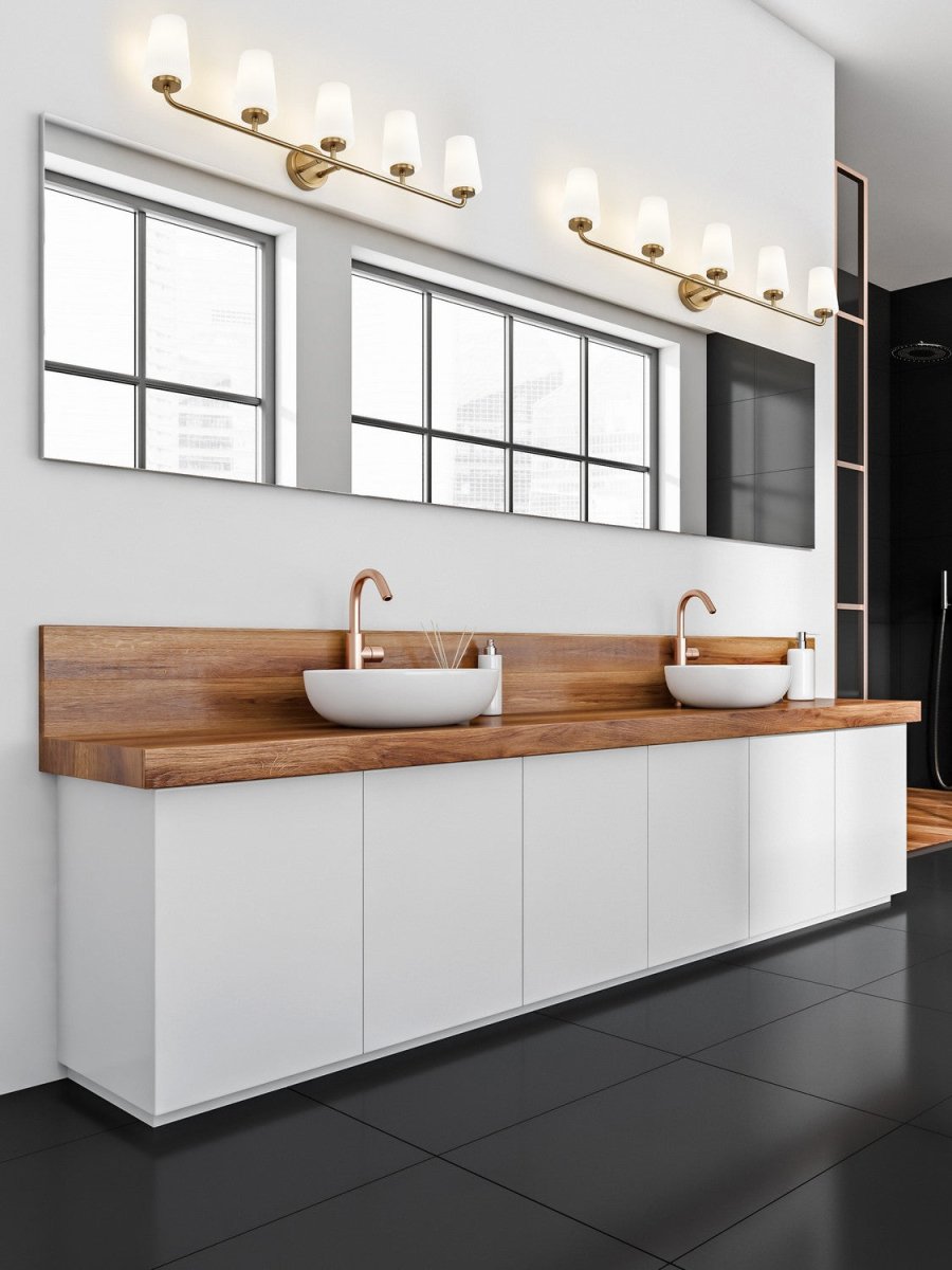 Luminaire de vanité Montford - Or moderne 40" by Z-Lite | Luminaires & cie