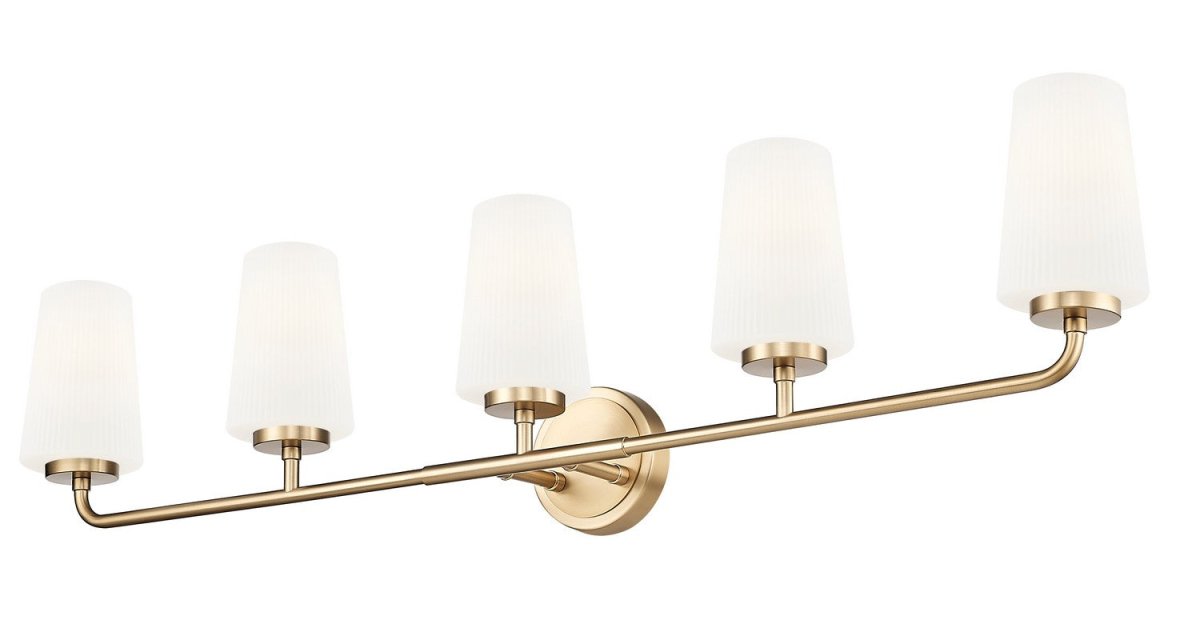 Luminaire de vanité Montford - Or moderne 40" by Z-Lite | Luminaires & cie