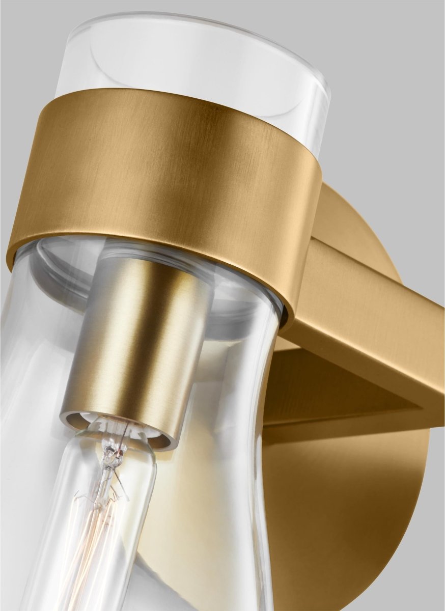 Luminaire de vanité Moritz - Laiton brûlé 14 1/2" by Visual Comfort Studio | Luminaires & cie